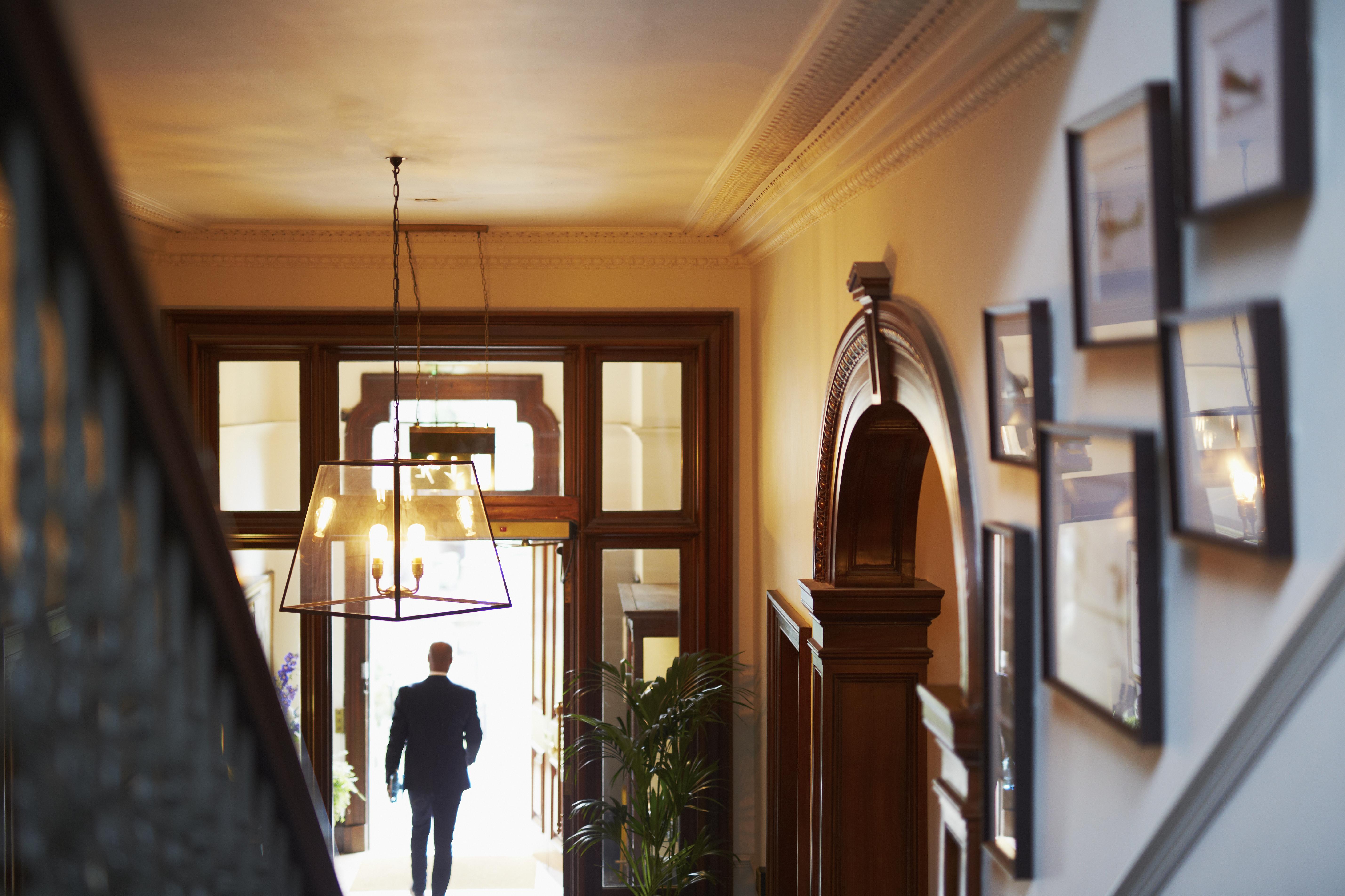 The Roseate Edinburgh - Small Luxury Hotels Of The World Eksteriør billede Entrance to the hotel