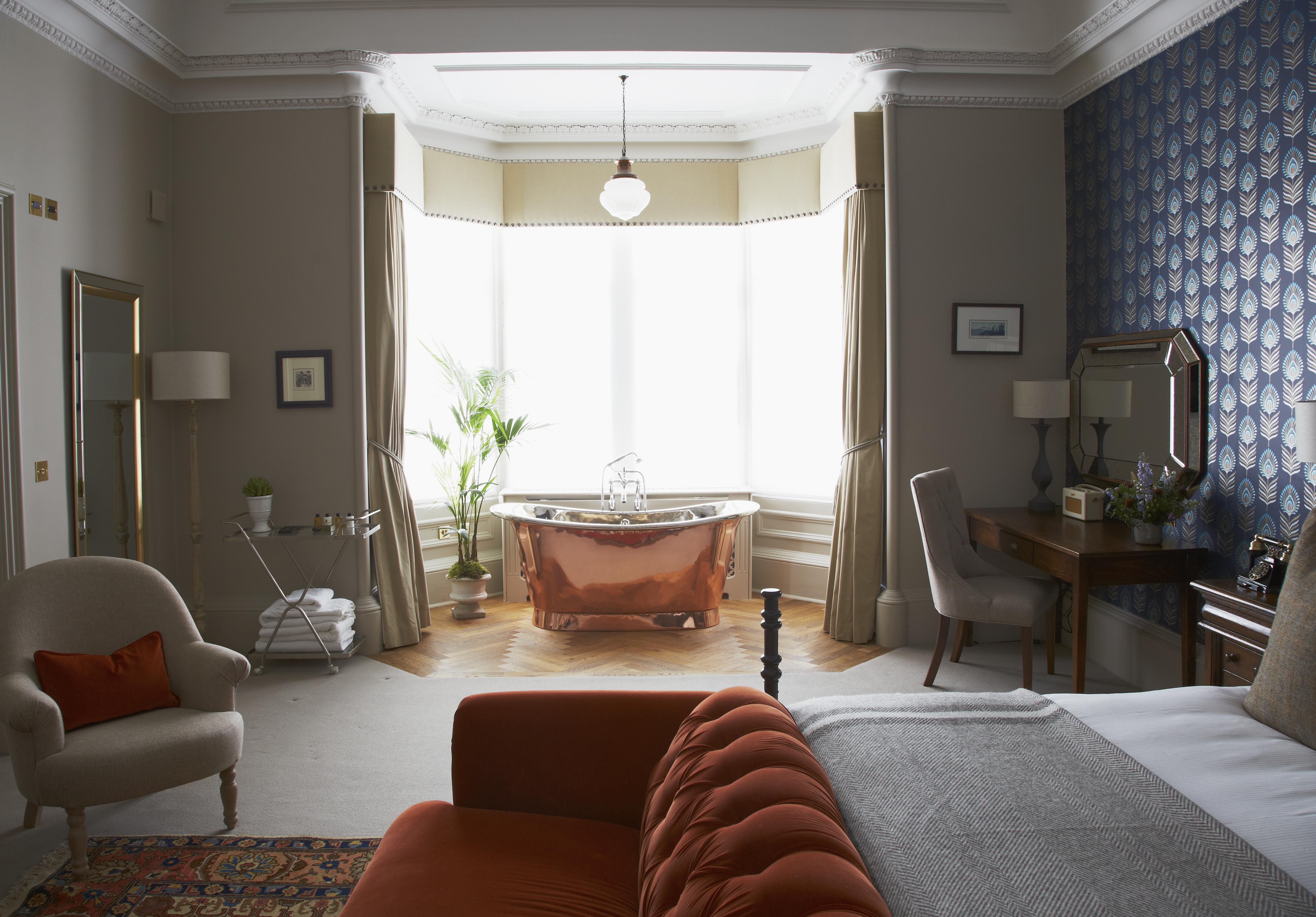 The Roseate Edinburgh - Small Luxury Hotels Of The World Eksteriør billede A suite at the hotel